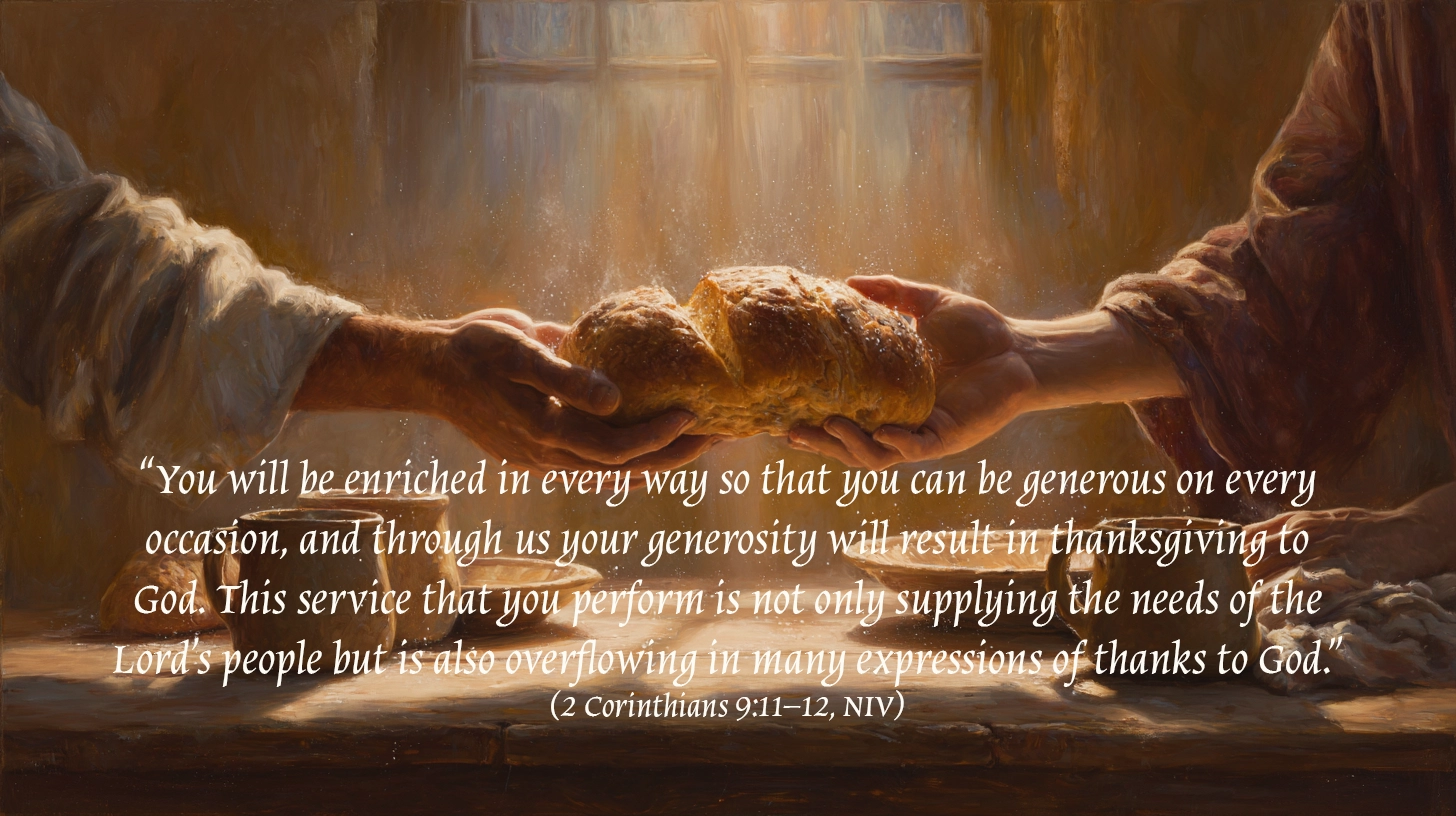 The Overflow of Giving