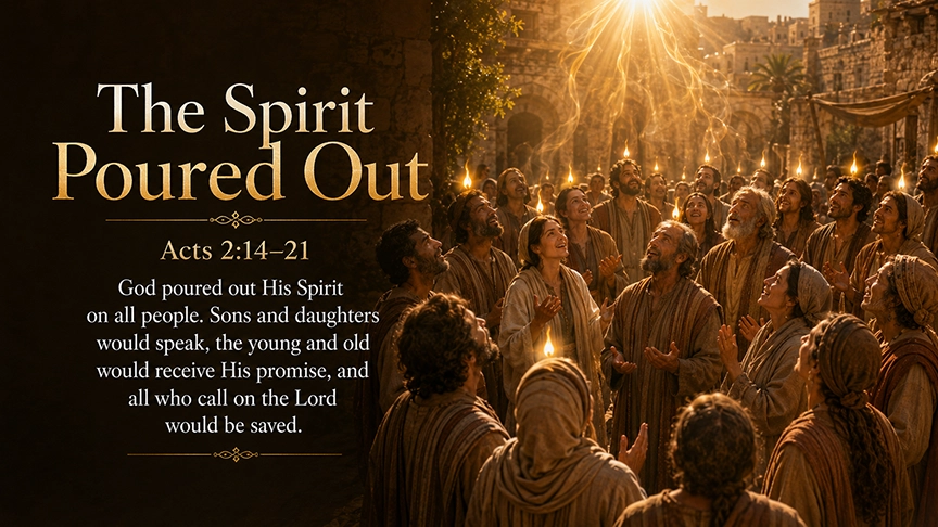 The Spirit Poured Out