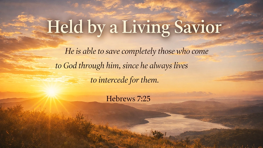 Held by a Living Savior