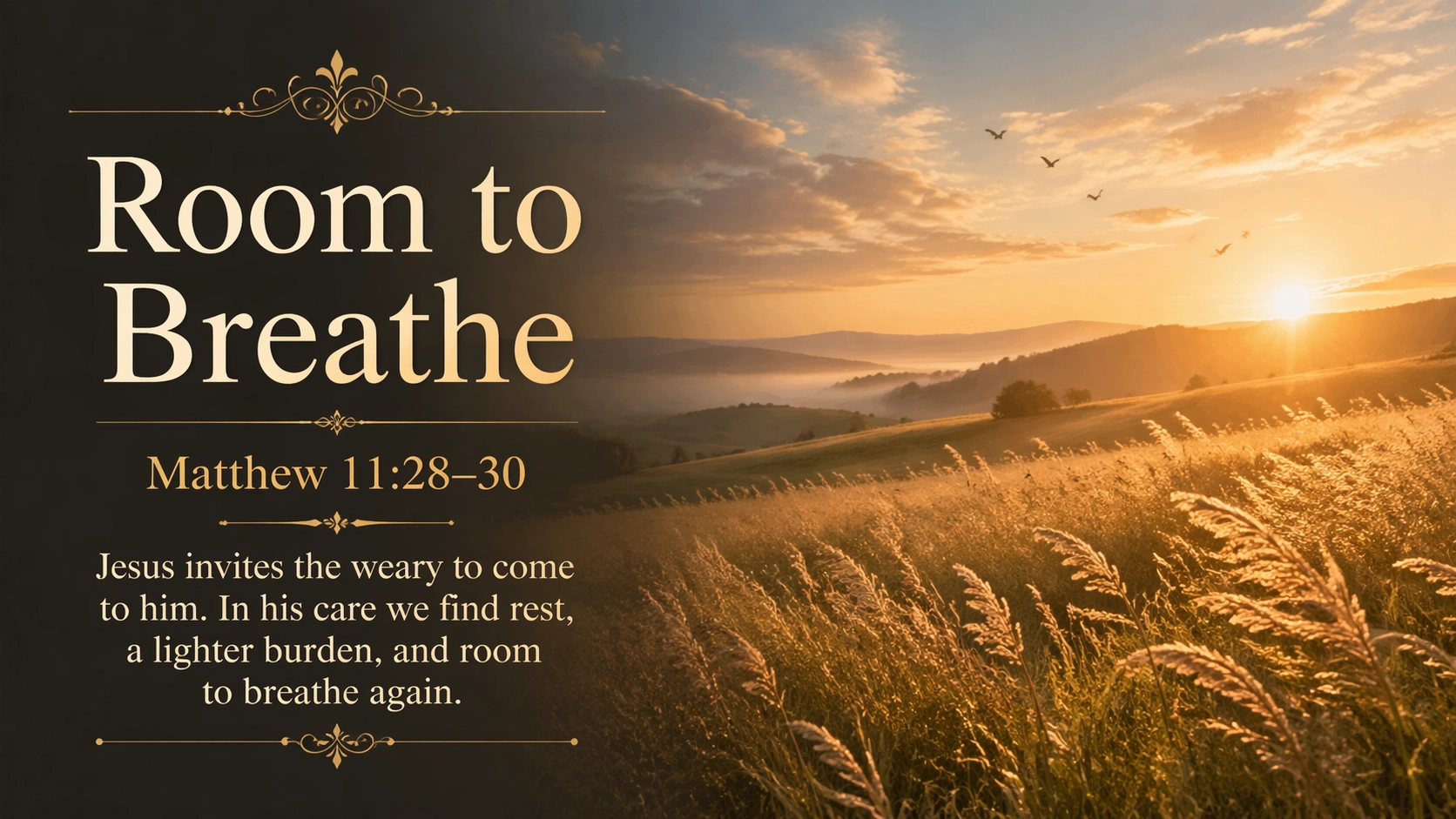 Room to Breathe