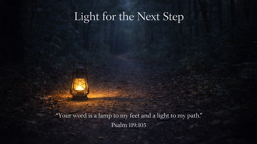 Light for the Next Step