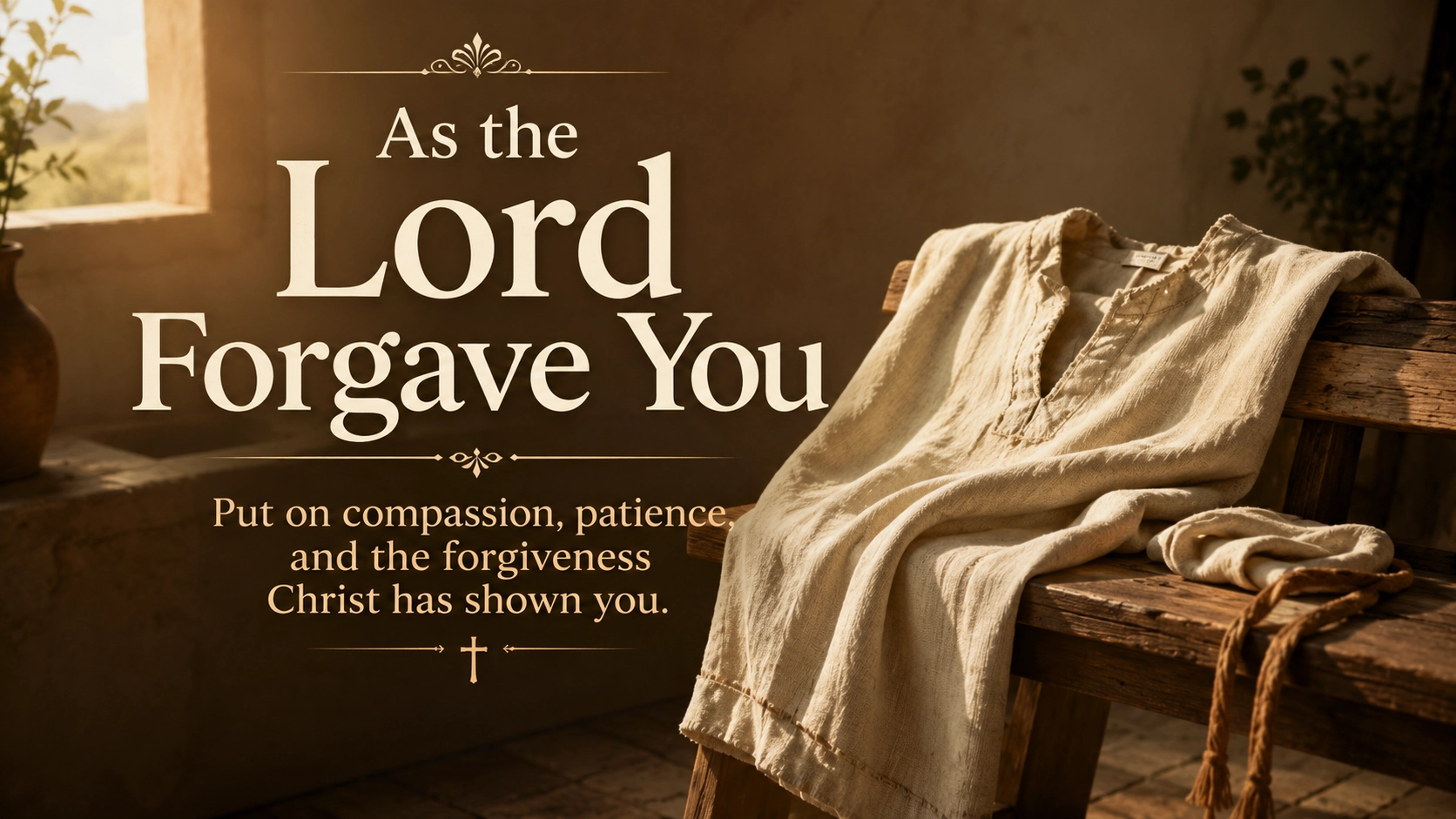 As the Lord Forgave You